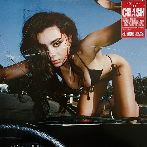 Charli XCX : Crash (LP, Album, Ltd, Whi)