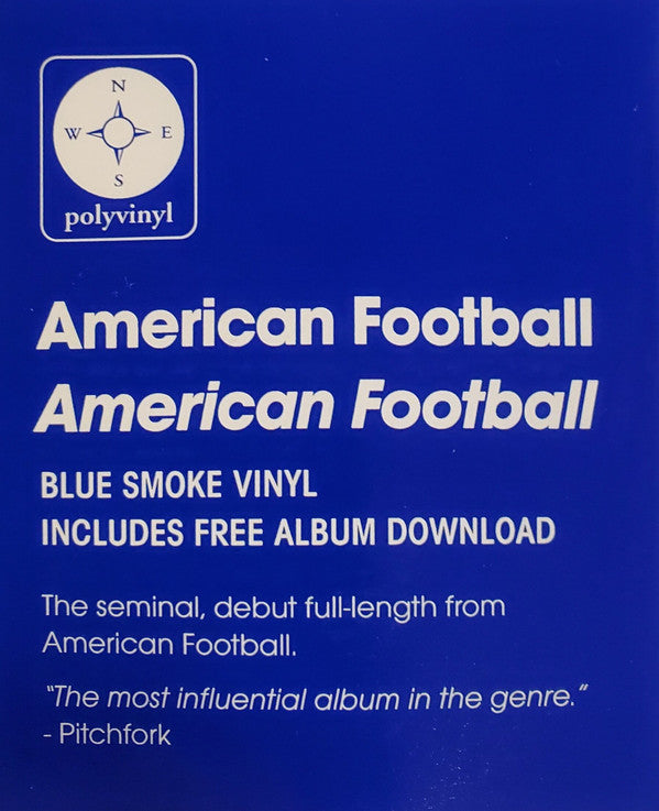 American Football : American Football (LP, Album, Blu)