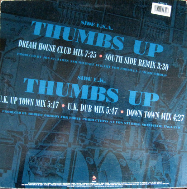 Bardeux : Thumbs Up (12")