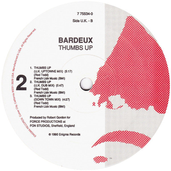 Bardeux : Thumbs Up (12")