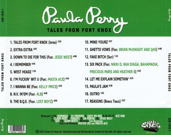 Paula Perry : Tales From Fort Knox (CD, Album, Ltd, RM)