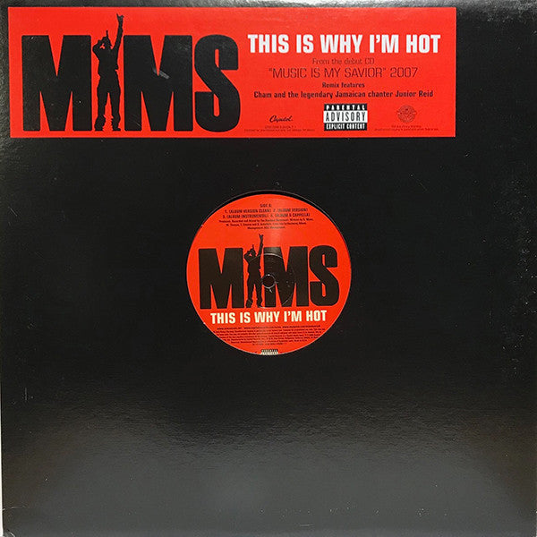 Mims : This Is Why I'm Hot (12", Single, Promo)