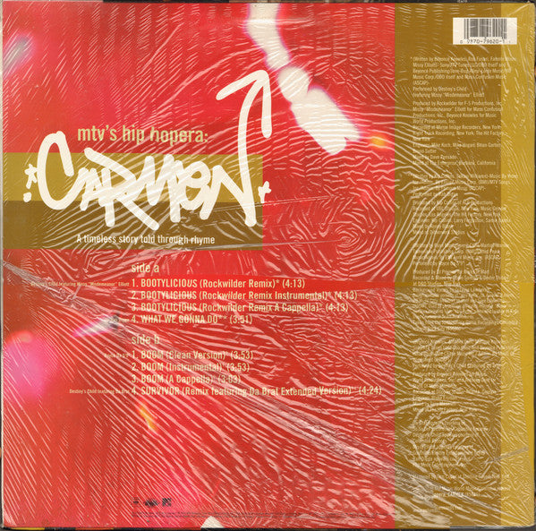 Various : MTV's Hip Hopera: Carmen (12")