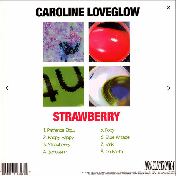 Caroline Loveglow : Strawberry (LP, Album, Ltd, Bla)