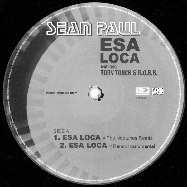 Sean Paul : Esa Loca (12")