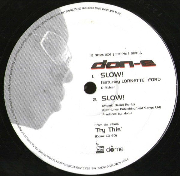 Don-E : Slow! (12")