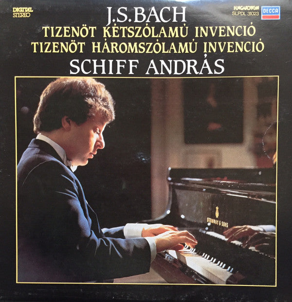 Johann Sebastian Bach, András Schiff : Tizenöt Kétszólamú Invenció / Tizenöt Háromszólamú Invenció (LP)