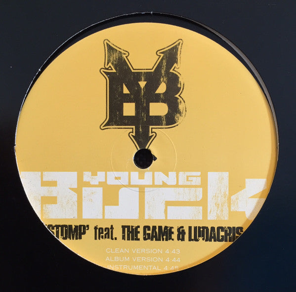 Young Buck Feat. The Game (2) & Ludacris : Stomp (12", Single, Promo)