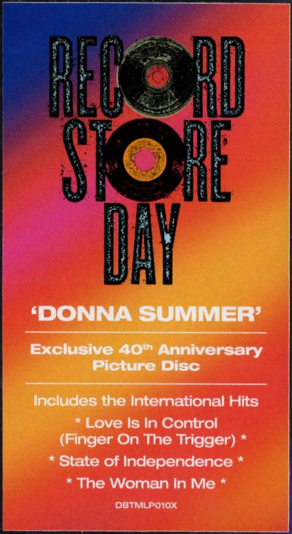 Donna Summer : Donna Summer (LP, Album, RSD, Pic, RE)