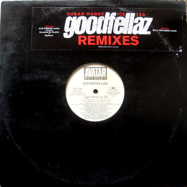 Goodfellaz : Sugar Honey Ice Tea (Remixes) (12", Promo)