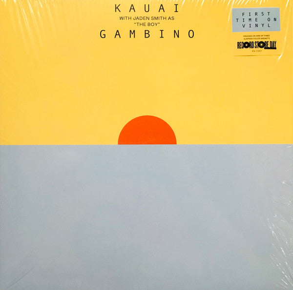 Childish Gambino With Jaden Smith : Kauai (12", EP, RSD, Ltd, Spl)