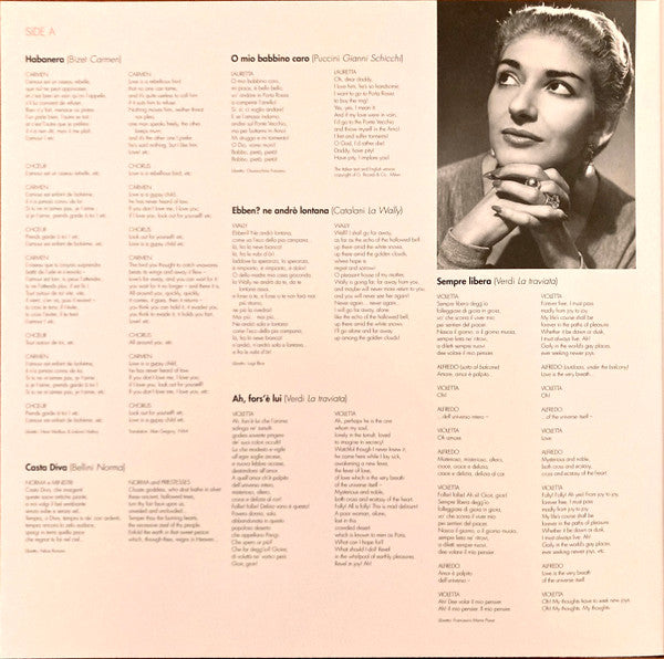 Maria Callas : Pure  (LP, RSD, Comp, Mono, Ltd, RE, RM, Red)