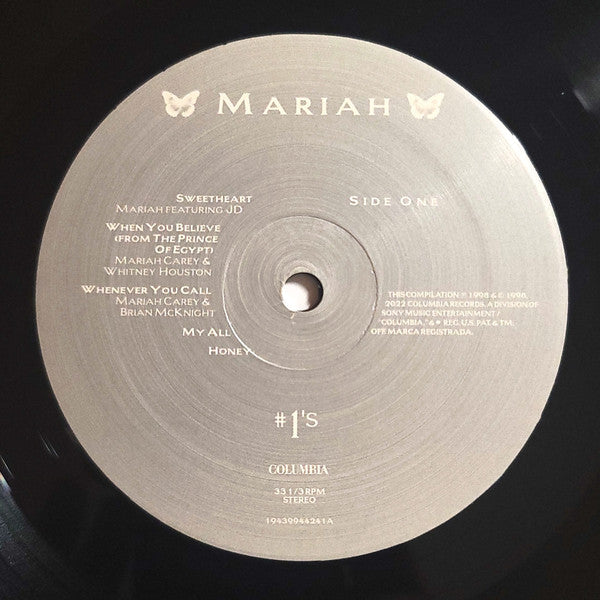 Mariah Carey : #1's (2xLP, RSD, Comp, Ltd, RE, RM)