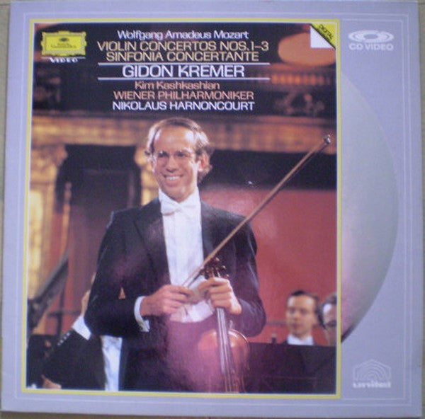 Wolfgang Amadeus Mozart, Gidon Kremer, Kim Kashkashian, Wiener Philharmoniker, Nikolaus Harnoncourt : Mozart: Violin Concertos Nos. 1-3 Sinfonia Concertante K.364 (CDV)