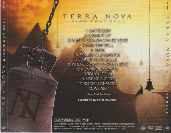 Terra Nova (5) : Ring That Bell (CD, Album)