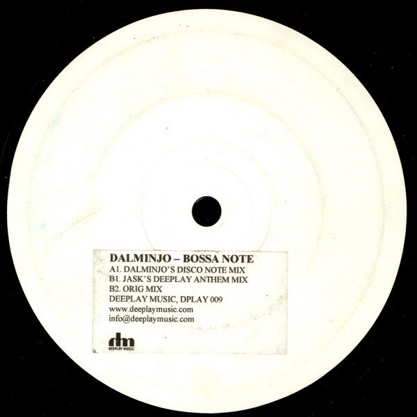 Dalminjo : Bossa Note (12", W/Lbl, Sti)