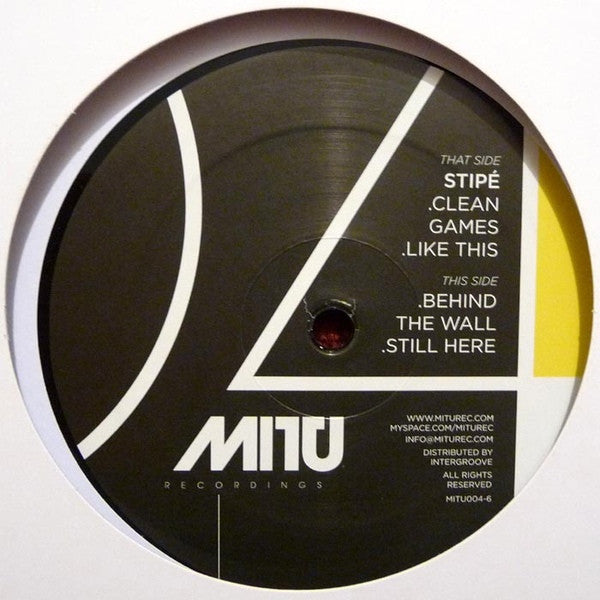 Stipé Medvido : Clean Games (12")