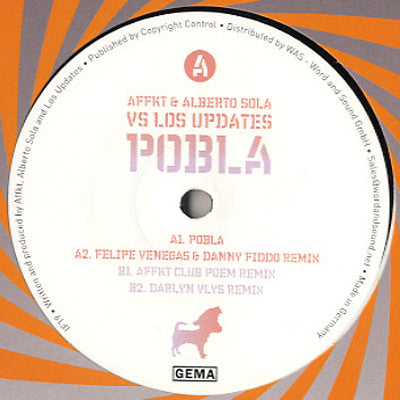 Affkt & Alberto Sola vs. Los Updates : Pobla (12")