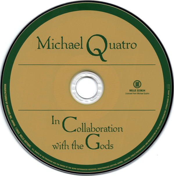 Michael Quatro : In Collaboration With The Gods (CD, Album, RE, RM, Pap)