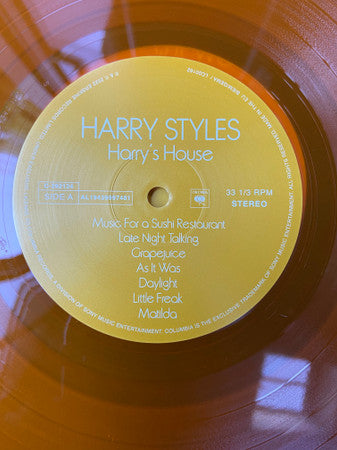 Harry Styles : Harry’s House (LP, Album, Ltd, Ora)