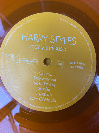 Harry Styles : Harry’s House (LP, Album, Ltd, Ora)