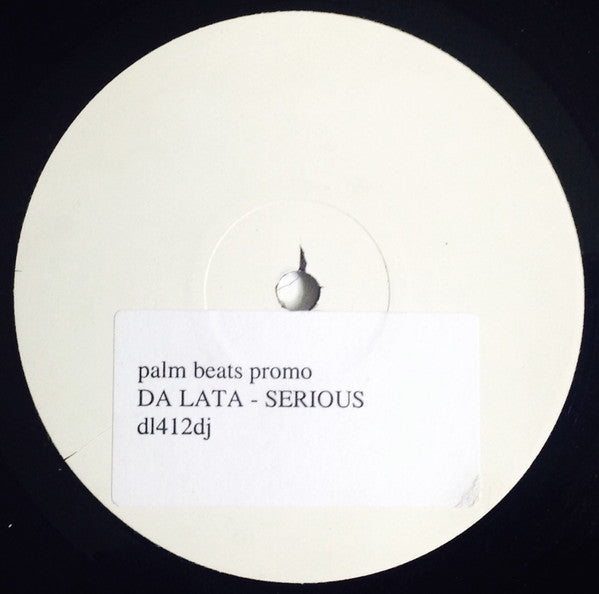 Da Lata : Serious (Phil Asher Re-Rub) (12", S/Sided, Promo, W/Lbl)