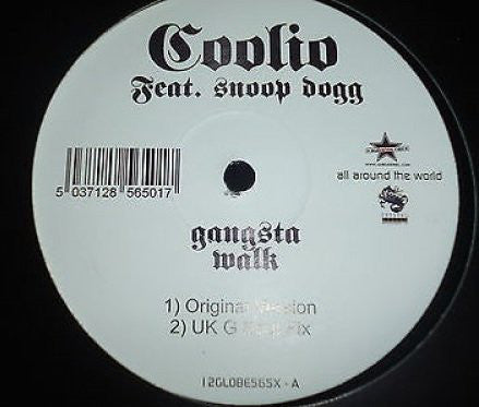 Coolio Feat. Snoop Dogg : Gangsta Walk (12")