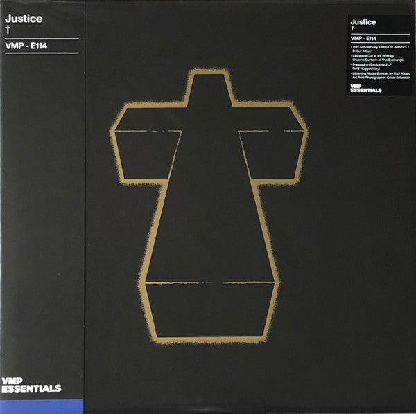 Justice (3) : † (2x12", Album, Club, RE, S/Edition, Gol)