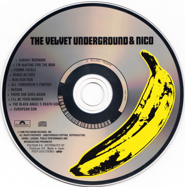 The Velvet Underground & Nico (3) : The Velvet Underground & Nico (CD, Album, RE)