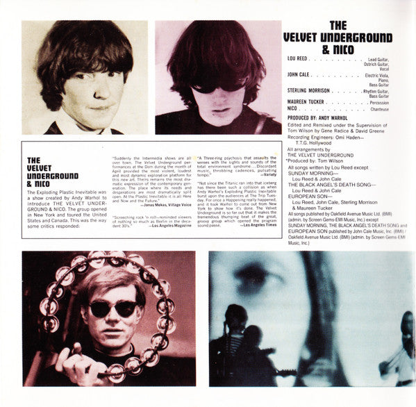 The Velvet Underground & Nico (3) : The Velvet Underground & Nico (CD, Album, RE)