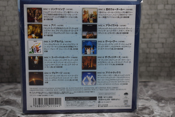 ABBA : CD Album Box Set (Box, Comp + CD, Album, RE, RM, SHM + CD, Album, RE)