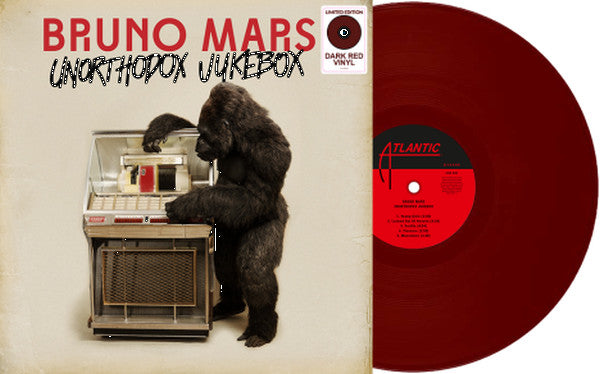 Bruno Mars : Unorthodox Jukebox (LP, Album, Ltd, Red)