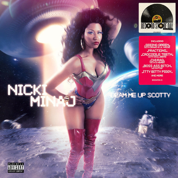 Nicki Minaj : Beam Me Up Scotty (2xLP, RSD, Mixtape, RE, Dra)