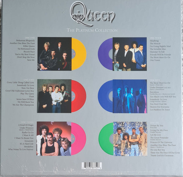 Queen : The Platinum Collection (LP, Comp, RE, RM, 180 + LP, Comp, RE, RM, 180 + LP)