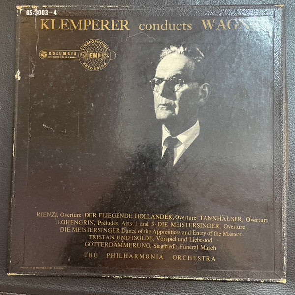 Otto Klemperer Conducts Richard Wagner - Philharmonia Orchestra : Klemperer Conducts Wagner (2xLP + Box)