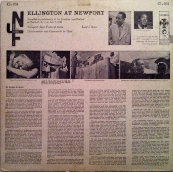 Duke Ellington And His Orchestra : Ellington At Newport (LP, Album, Mono)