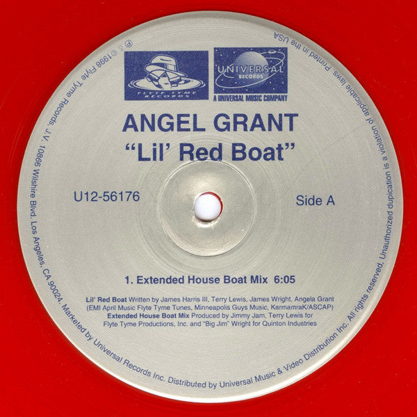 Angel Grant : Lil' Red Boat (12", Red)