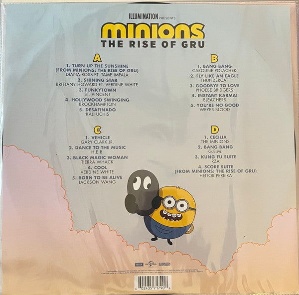 Various : Minions: The Rise Of Gru (Original Motion Picture Soundtrack) (2xLP, Comp, Pic)