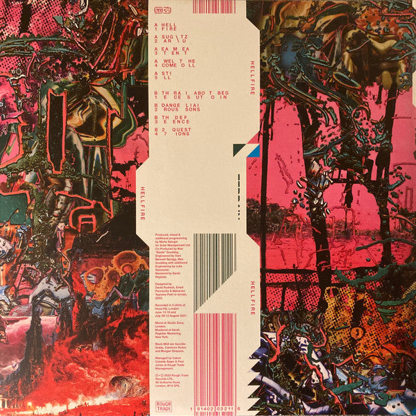 Black Midi : Hellfire (LP, Album, Ltd, Red)