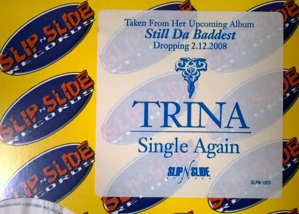 Trina : Single Again (12", Single, Promo)