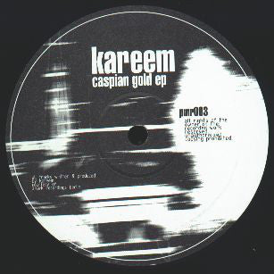 Kareem : Caspian Gold ep (12", EP)