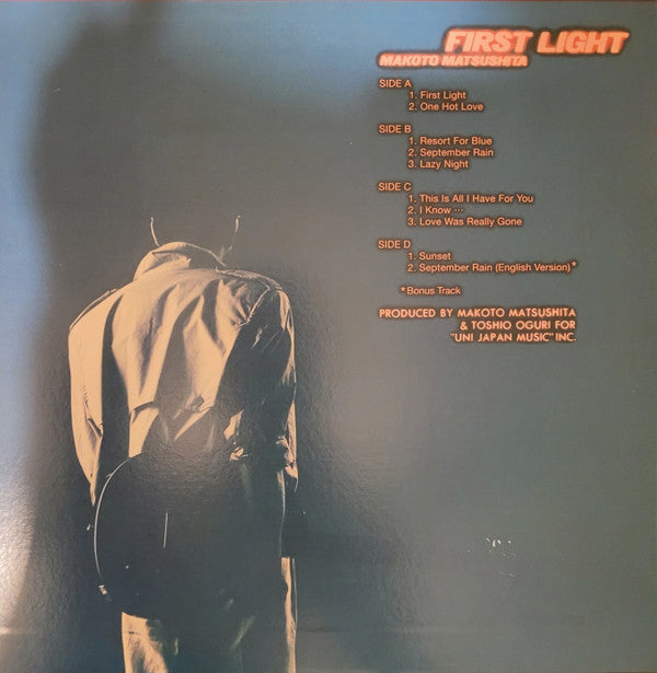 Makoto Matsushita : First Light +1 (2xLP, Album, Ltd, Num, RE, RM)