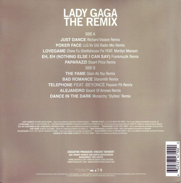 Lady Gaga : The Remix (LP, Comp)