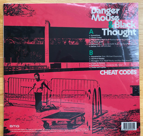 Danger Mouse & Black Thought : Cheat Codes (LP, Red + CD, Album + Album, Ltd)