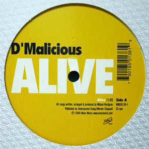 D'Malicious : Alive (12")