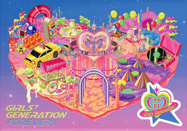 소녀시대 : Forever 1 (CD, Album, Dlx)