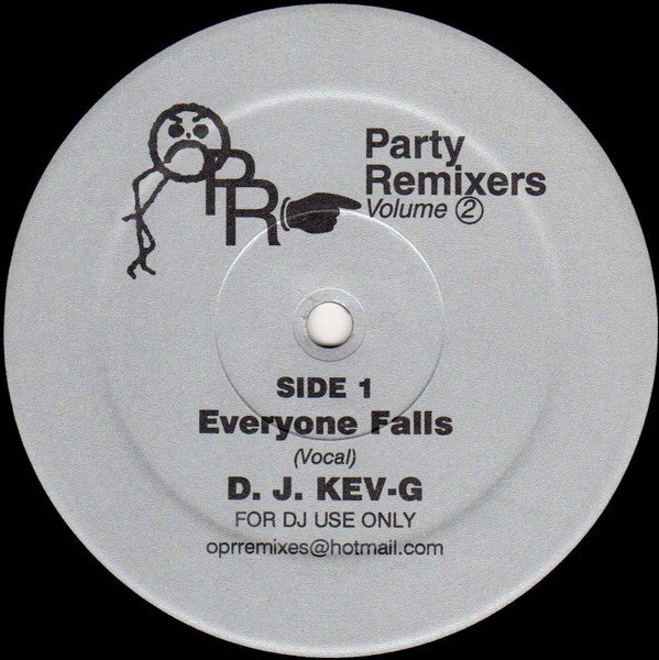 D.J. Kev-G* : Party Remixers Volume 2 (12")