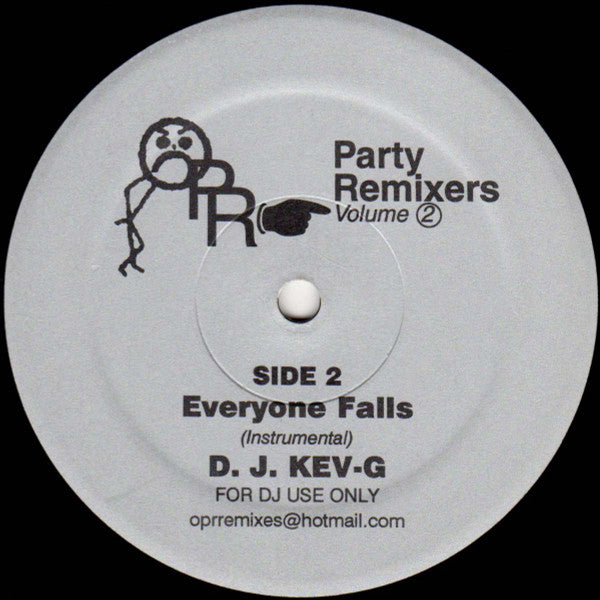 D.J. Kev-G* : Party Remixers Volume 2 (12")