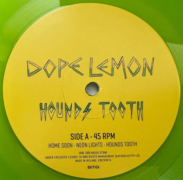 Dope Lemon : Hounds Tooth (12", EP, RE, Lim)