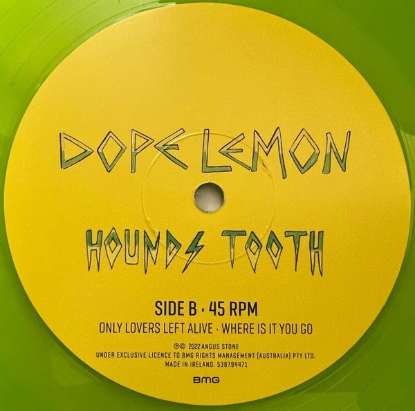 Dope Lemon : Hounds Tooth (12", EP, RE, Lim)